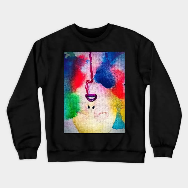 Vampire Crewneck Sweatshirt by teenamarie23art